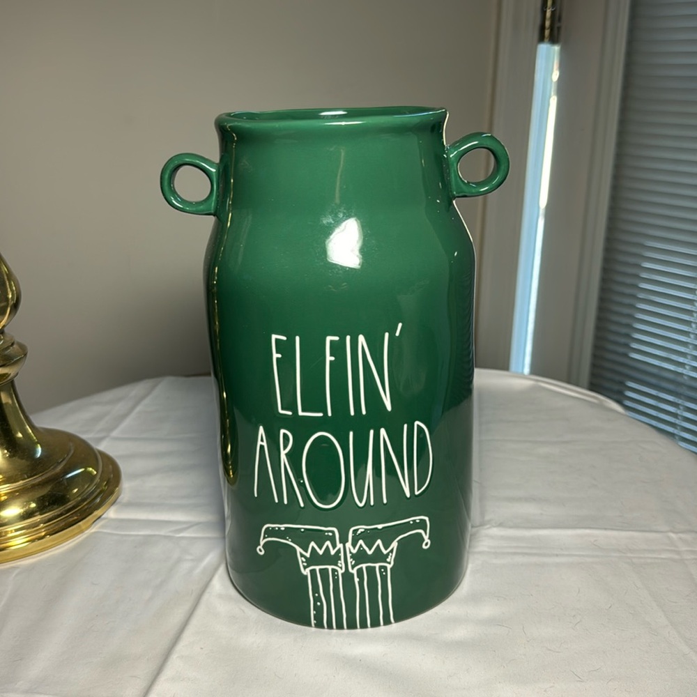 Rae Dunn Elfin Around vase